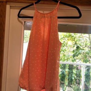 *FREE with purchase* Express | heart polka-dot top